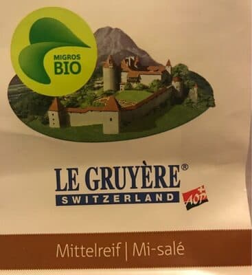 Gruyere switzerland mi salé