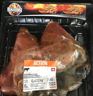 Steak de boeuf Western