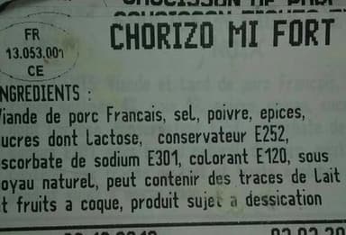 chorizo mi fort