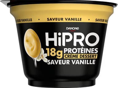 Hipro Protéines Crème dessert vanille