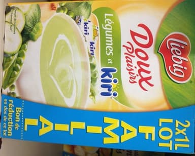 Soupe doux plaisir légumes et kiri