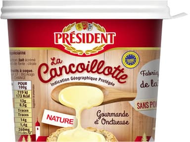 PRESIDENT CANCOILLOTTE NATURE IGP 250g