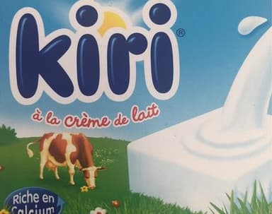 Kiri à la crème de lait