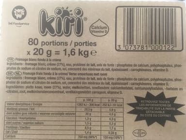 Kiri Crème 29,5 % 150 MG Calcium