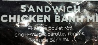 Sandwich chicken bánh mì