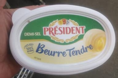 Beurre Tendre Demi Sel