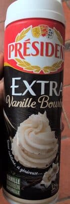 Crème fouettée Extra Vanille Bourbo