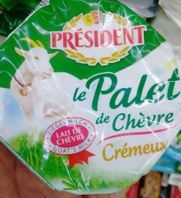 PRESIDENT PALET CHEVRE 120g