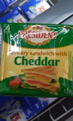 President com Queijo Cheddar