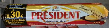 Beurre doux rouleau (82 % MG)