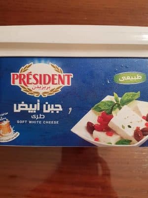 Soft white cheese