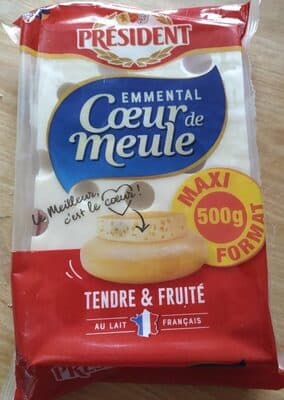 President emmental coeur de meule 500g