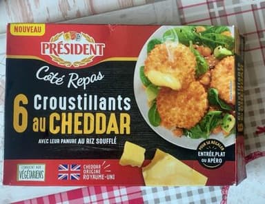 Croustillants au cheddar