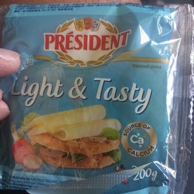 President Cheese Slices Light