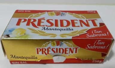 Mantequilla Sin Sal