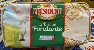 PRESIDENT BRIQUE FONDANTE CHEVRE 150g