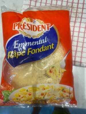 Emmental rape fondant