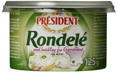 Rondele Hvitløk 125g President