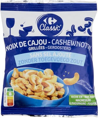 Noix de cajou grillées