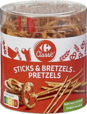 Sticks et bretzels