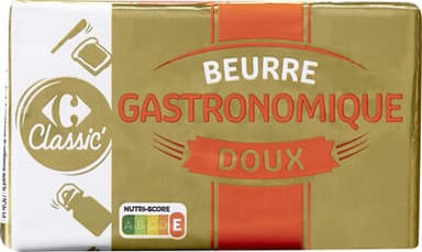 Beurre Gastronomique Doux