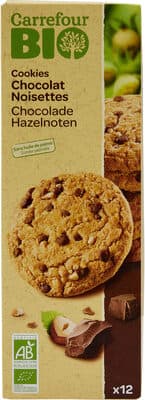 COOKIES Chocolat Noisettes