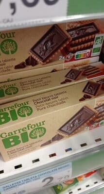 Petit beurre tablette Chocolat noir