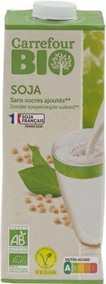 SOJA Sans sucres ajoutés