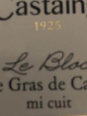 Bloc de foie gras de canard mi cuit