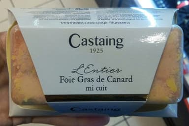 Foie gras de canard mi cuit