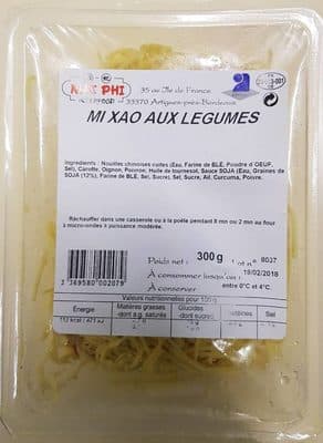 Mi xao aux legumes