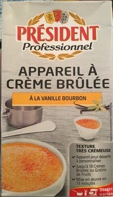 Préparation Pour Crème Brûlée Aux Oeufs à La Vanil