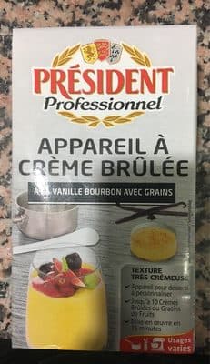 Appareil à Crème Brûlée Président 1 L, 1 Pièce