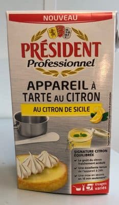 APPAREIL A TARTE AU CITRON DE SICILE