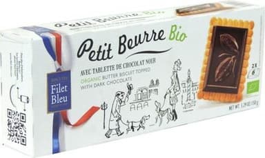 Petit Beurre Bio Avec Tablette De Chocolat