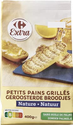 Petits pains grilles