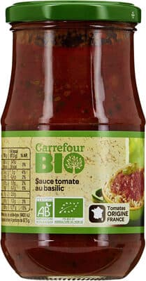 Sauce tomate au basilic