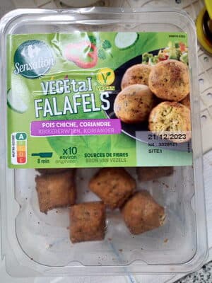 Végétal falafels pois chiches coriandre