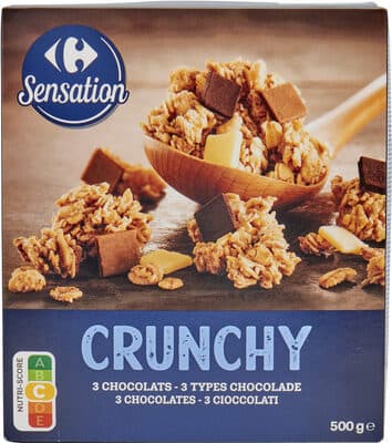 Crunchy 3 chocolates