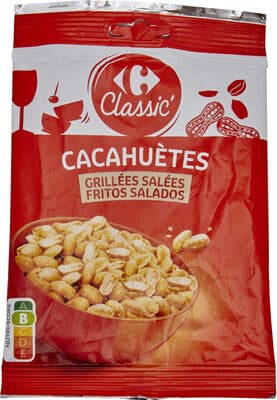 CACAHUÈTES GRILLEES SALEES