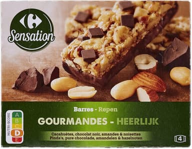 Barres GOURMANDES