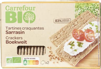 Tartines craquantes sarrasin