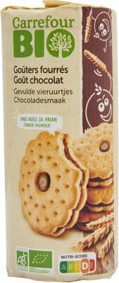 Goûters Fourrés goût chocolat