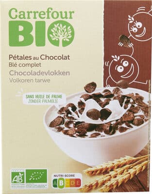 Pétales au chocolat blé complet