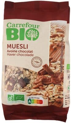 Muesli avoine chocolat