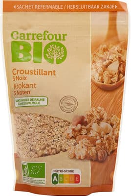 Croustillant 3 noix