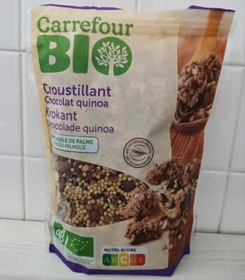 Muesli de quinoa y chocolate