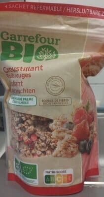Croustillant fruits rouges