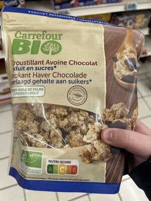 Croustillant tout chocolat