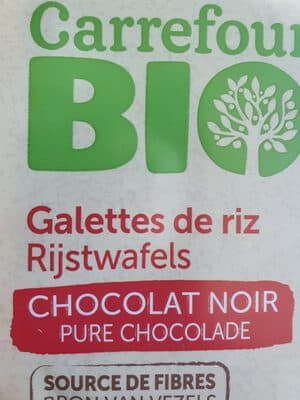 Galettes de riz Chocolat Noir